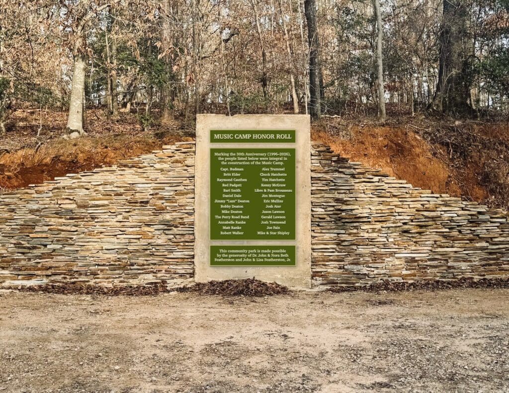 Marking the 30th Anniversary (1996-2026), the people listed below were integral in the construction of the Music Camp.